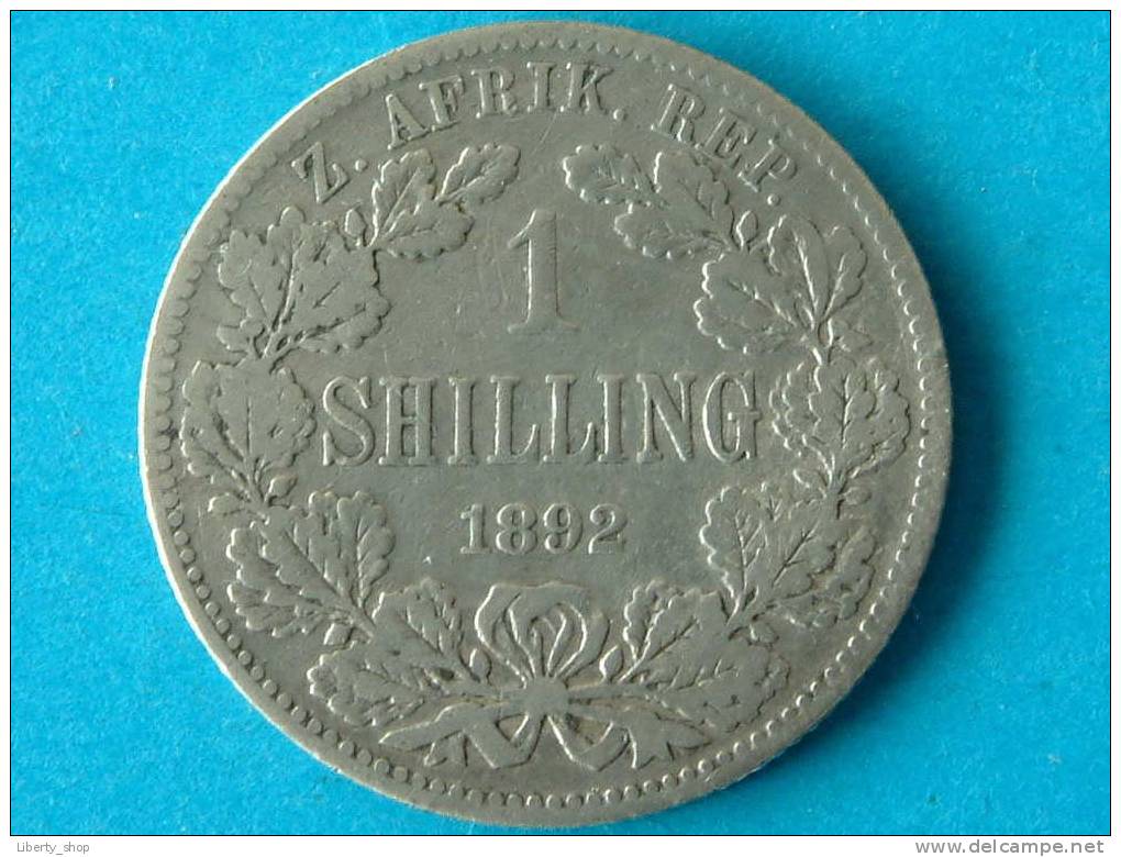 1892 - SHILLING / KM 5 ( For Grade, Please See Photo ) ! - Afrique Du Sud