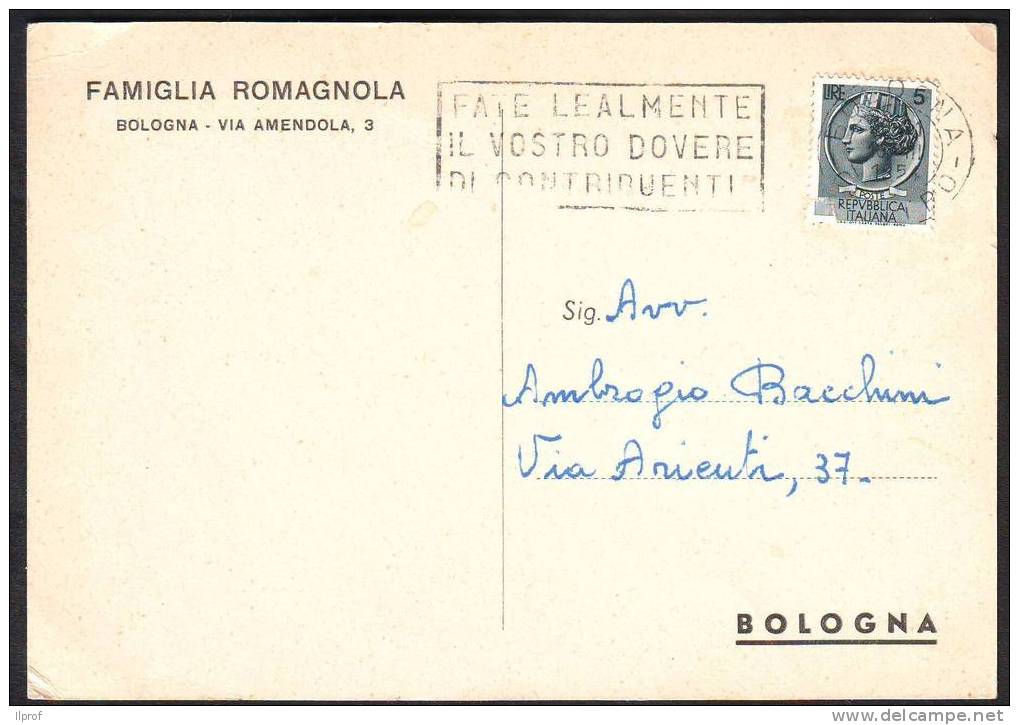 Pranzo Ai Tre Galli D´Oro, Famiglia Romagnola, Bologna, 1954 - Réceptions