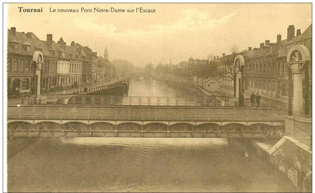 Tournai  Le Nouveau Pont Notre-Dame Sur L'Escaut      (9063) - Tournai