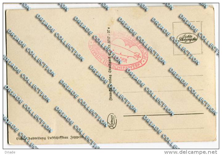 CARTOLINA FRIEDRICHSHAFEN BADEN WURTTEMBERG DIRIGIBILE ZEPPELIN LUFTSCHIFFBAU - Friedrichshafen