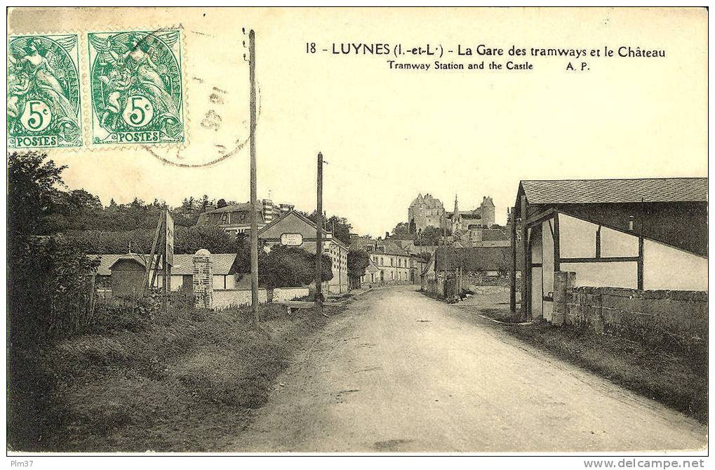 LUYNES - La Gare De Tramway - Luynes