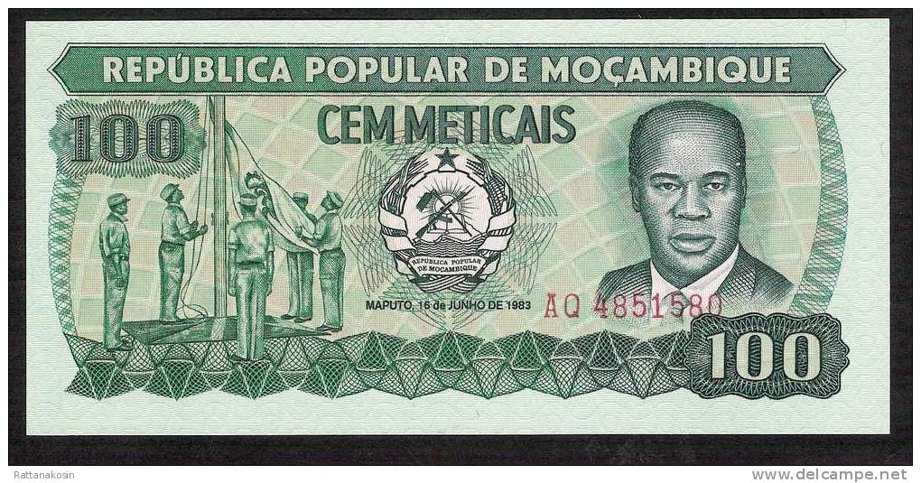 MOZAMBIQUE P130a   100 METICAIS    1983    UNC. - Mozambico