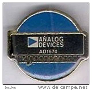 Analog Devices Ad 1674 (  Le Logo ) - Informatique