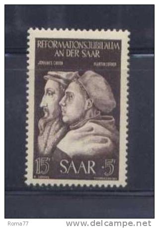 PA295 - SARRE , Lutero E Calvino Serie 295  *** - Unused Stamps