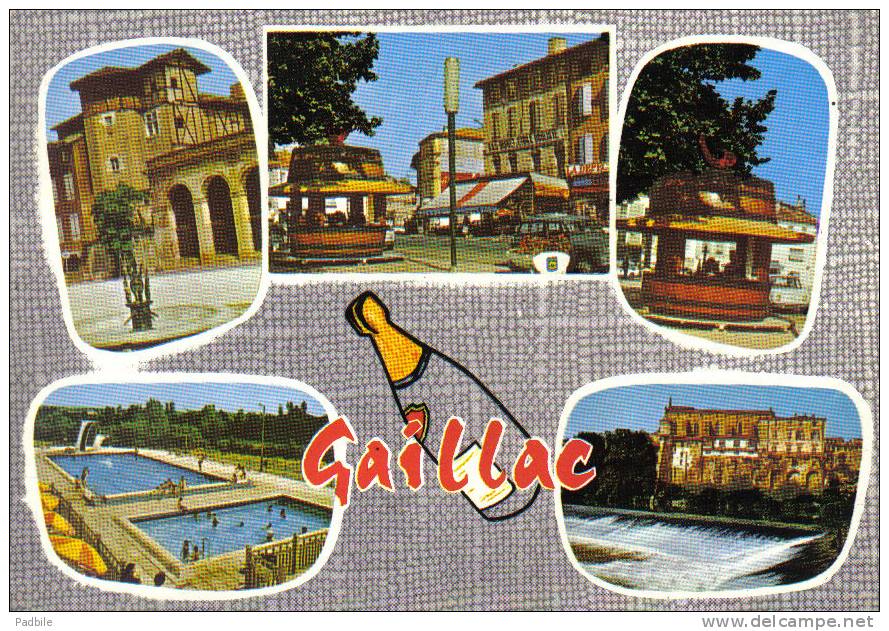 Carte Postale 81.  Gaillac Trés Beau Plan - Gaillac