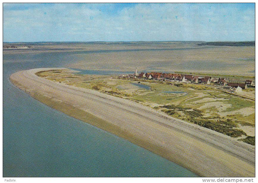 Carte Postale 80. Le Hourdel  La Baie De Somme Vue D'avion Beau Plan - Le Hourdel