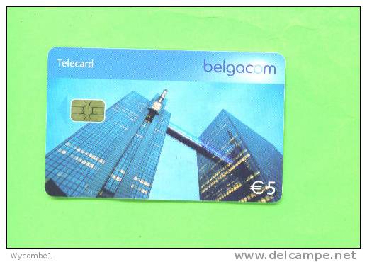 BELGIUM - Chip Phonecard/Belgacom Building 1 - Met Chip