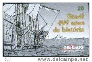 # BRASIL 9903A11 Descobrimento Do Brasil 1500-1999 20 -bateau,boat- 03.99 Tres Bon Etat - Brasilien