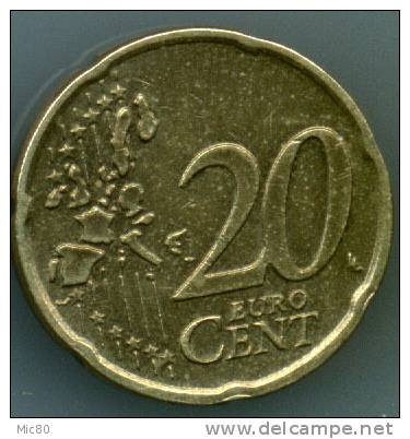 Pays-Bas 20 Cts Euro 2003 Ttb+ - Pays-Bas