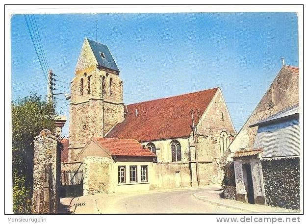 78 )) BOIS D ARCY - Eglise Saint Gilles , CPSM 150 X105 - Bois D'Arcy