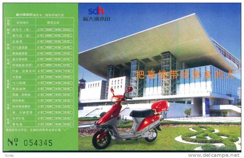 Motorbike  ,  Prepaid Card, Postal Stationery - Motorbikes