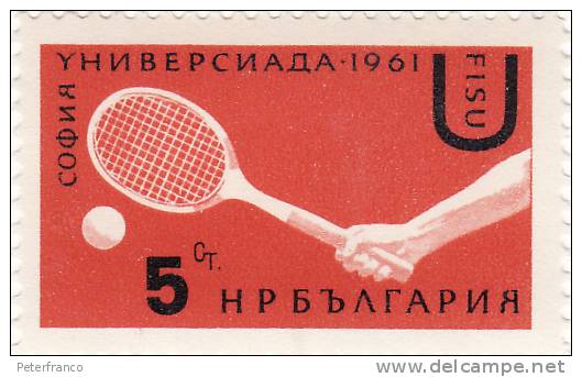 1961 Bulgaria - Universiadi - Tennis