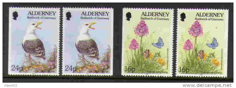 Alderney - IMPERF. SET!!!  MNH !! - Alderney