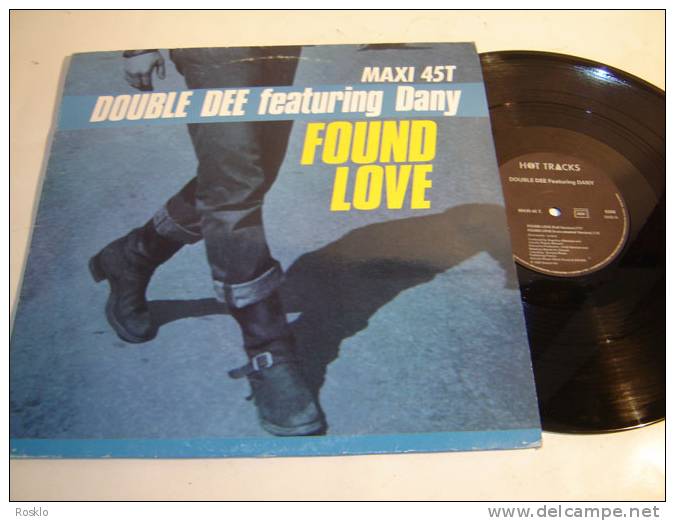 DISQUE LP 33T D ORIGINE / DOUBLE DEE FEATURING DANY / MAXI 45T / FOUND LOVE   / TRES BEL  ETAT - Blues