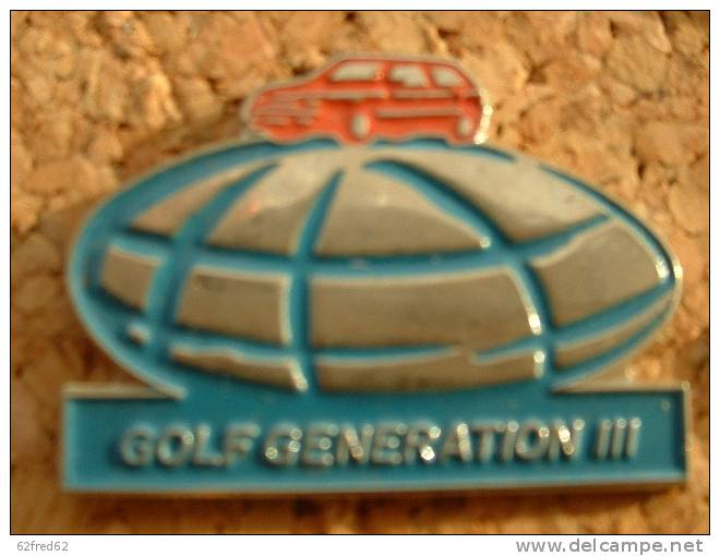 PIN´S VW GOLF GENERATION III - Volkswagen