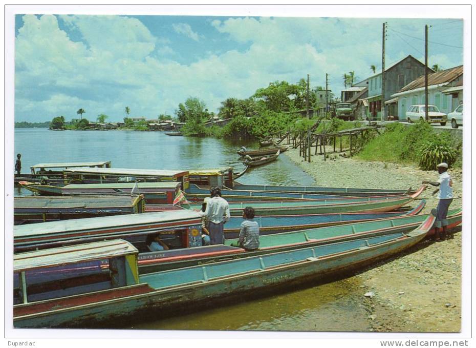 973 - Guyane /  SAINT LAURENT Du MARONI : Les Taxis Du Maroni - Saint Laurent Du Maroni