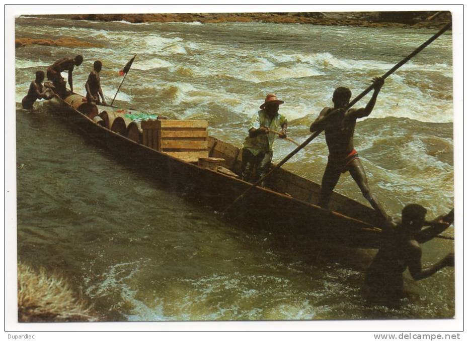 973 - Guyane /  MARIPASOULA : Passage Des Rapides Sur Le Fleuve Maroni - Saint Laurent Du Maroni