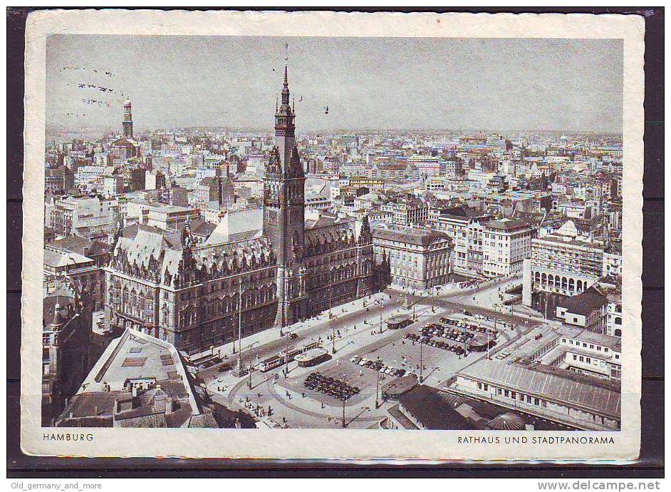 Hamburg Rathaus Und Stadtpanorama - Mitte