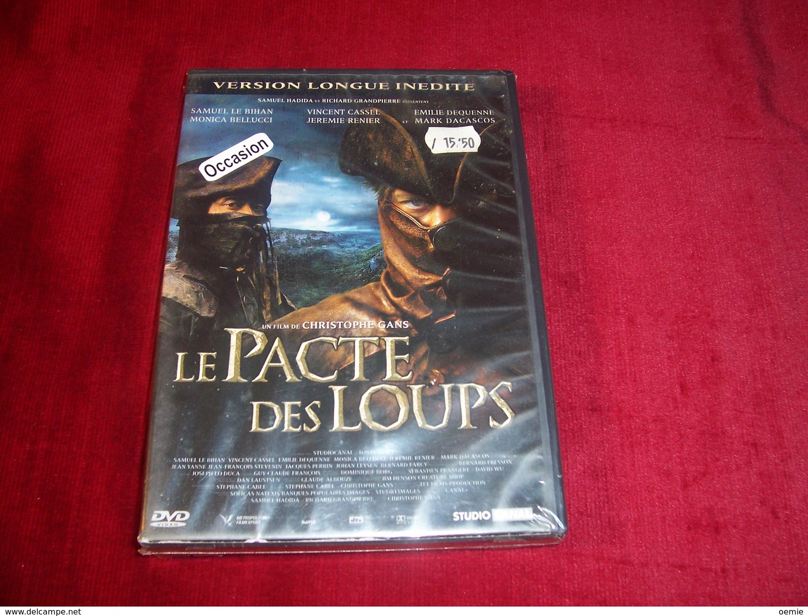 LE PACTE  DES  LOUPS    VERSION LONGUE  145Mn AVEC LIVRET 24 PAGES - Sciences-Fictions Et Fantaisie