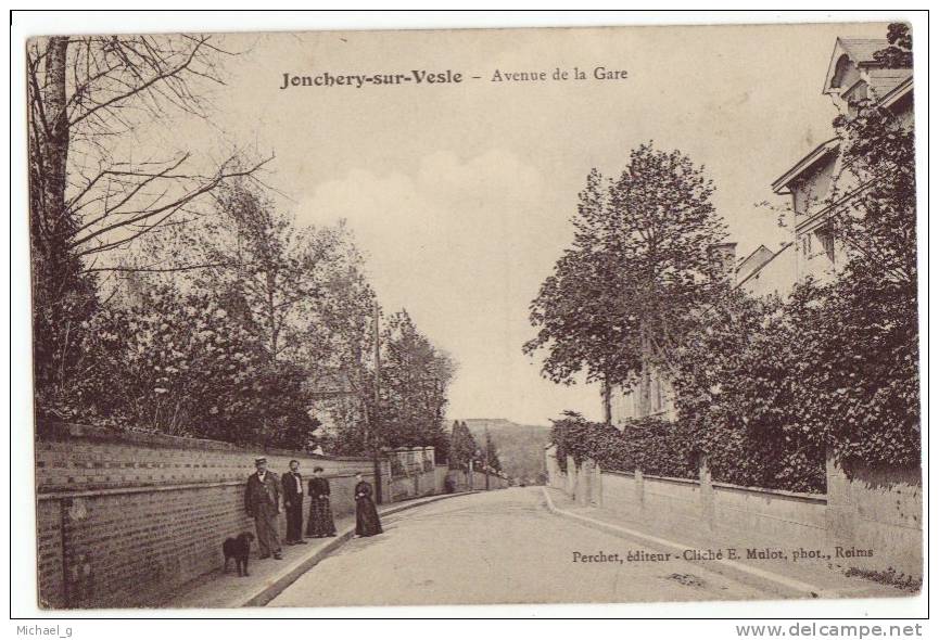 Jonchery-sur-Vesle - Avenue De La Gare - Animation - Jonchery-sur-Vesle