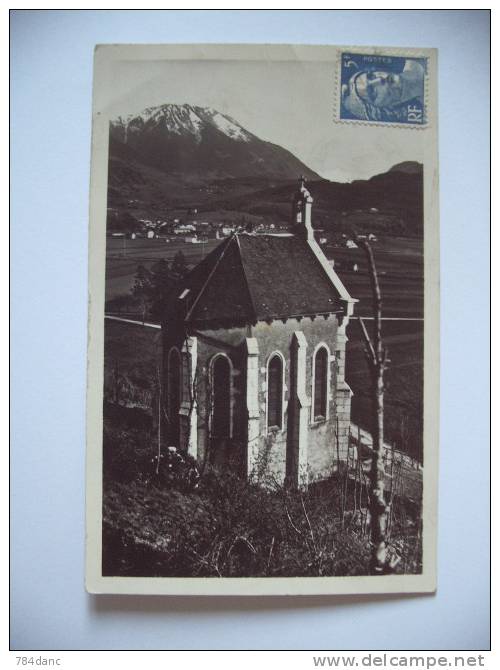 HAUTE SAVOIE  - FAVERGES  - Chapelle De La Balmette Et Vue Generale - Faverges