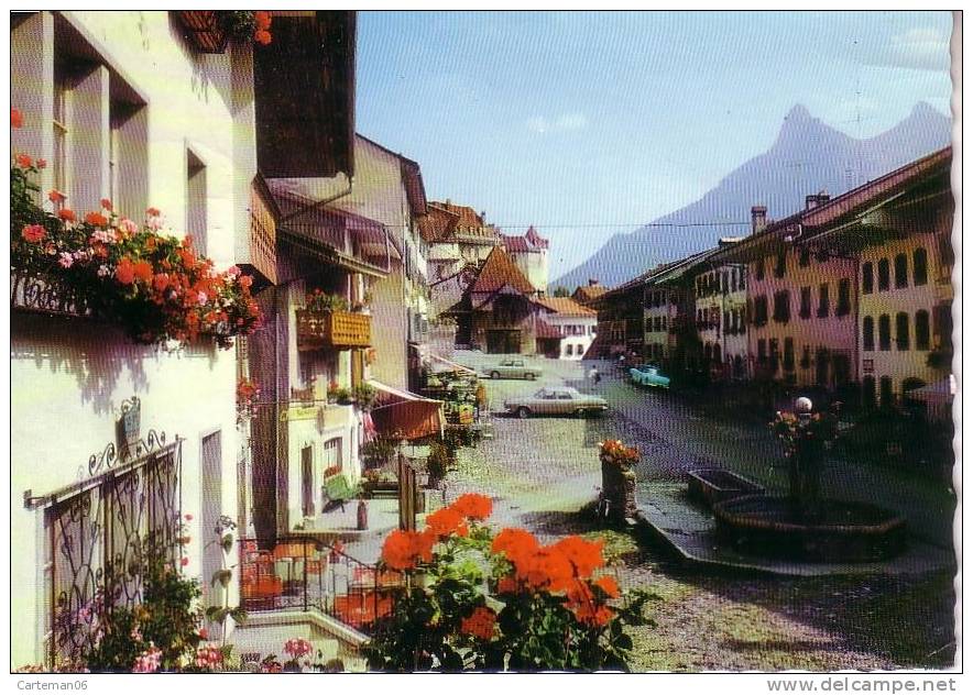 Suisse - Gruyeres - Dents De Broc Et Du Chamois (voiture) - Broc