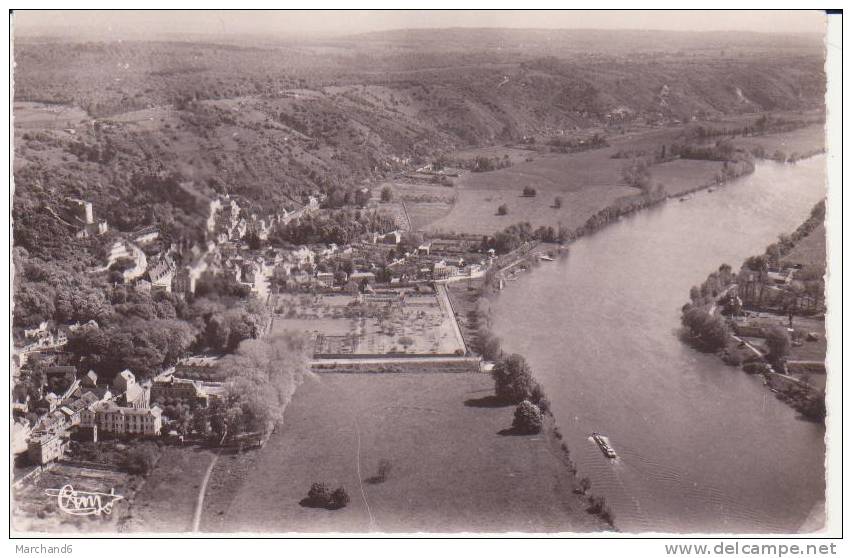 VAL D OISE.LA ROCHE GUYON.VUE AERIENNE  ..SEMI MODERNE - La Roche Guyon