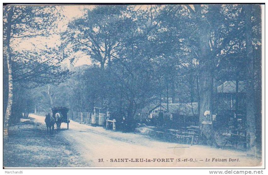 VAL D OISE.SAINT LEU LA FORET.LE FAISAN DORE - Saint Leu La Foret