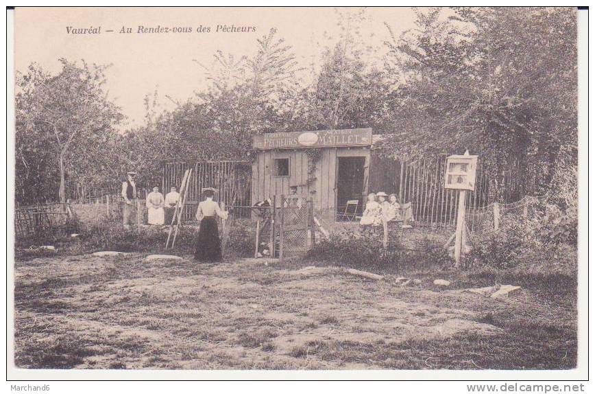 VAL D OISE.VAUREAL.AU RENDEZ VOUS DES¨PECHEURS - Vauréal