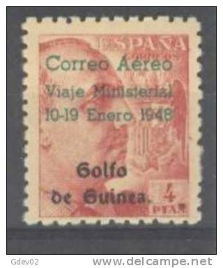 GUI272-3103.Guinee.GUINEA ESPAÑOLA .General Franco.1948.(Ed 272**)sin Charnela. LUJO. - Spanish Guinea