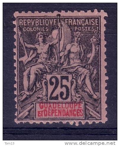 Guadeloupe  N° 34  Neuf * - Unused Stamps