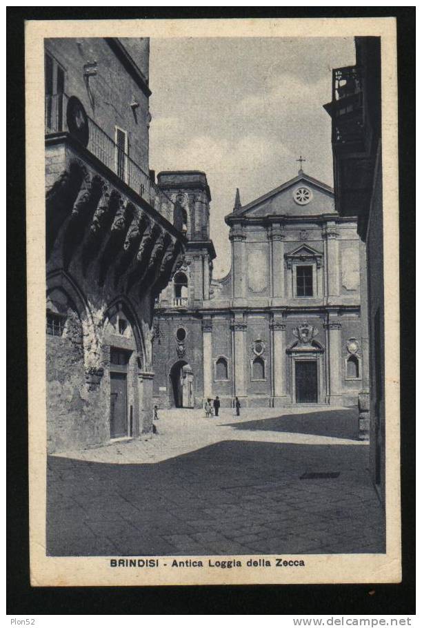 1998-BRINDISI-ANTICA LOGGIA DELLA ZECCA-1936-FP - Brindisi