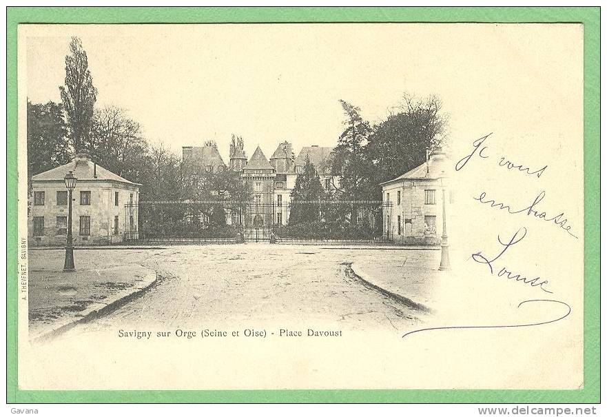 91 Savigny-sur-Orge -Place Davoust - Savigny Sur Orge