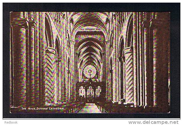 2 J. Salmon Postcards Durham Cathedral -  Ref 496 - Other & Unclassified