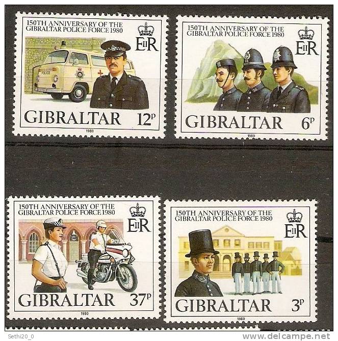 Gibraltar Police   Set - Police - Gendarmerie