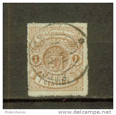 LUXEMBOURG  N° 12 Obl. Superbe - 1859-1880 Wapenschild