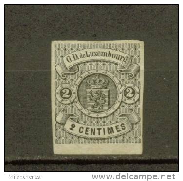 LUXEMBOURG  N° 4 * Superbe Bord De Feuille - 1859-1880 Coat Of Arms