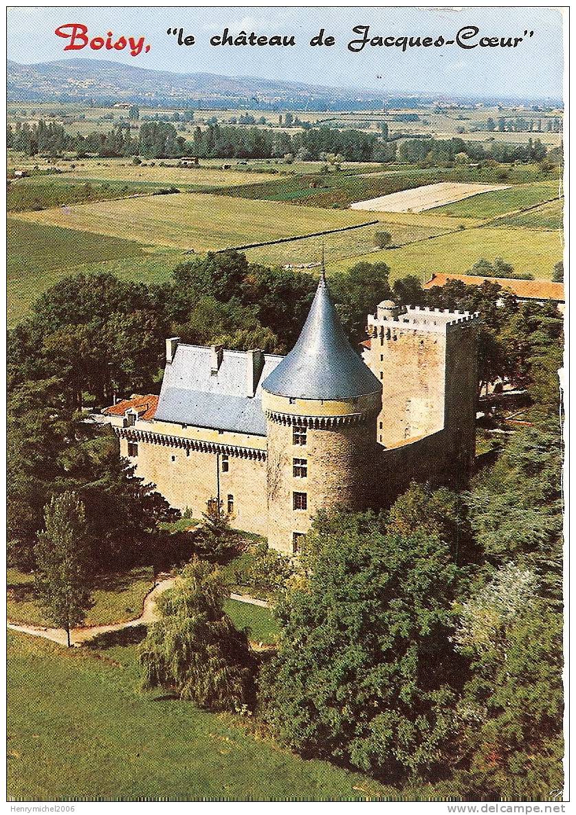 Boisy ( Loire) Le Chateau Jacques Coeur , Au Dos Flamme Tampon Foire De Roanne 1968 - Altri & Non Classificati