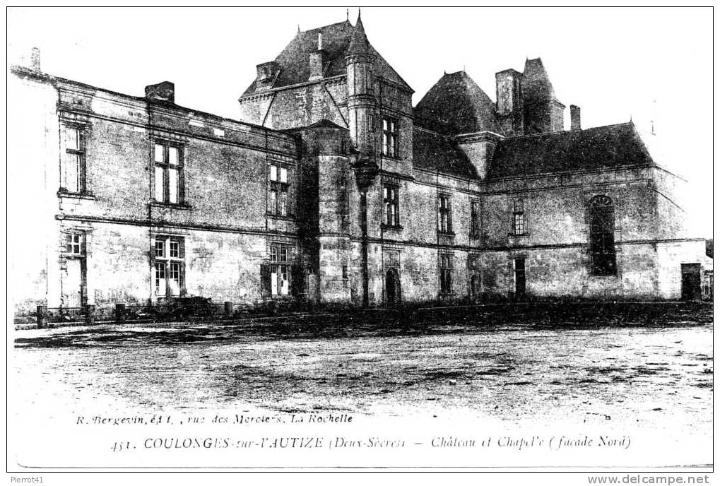 Château Et Chapelle - Coulonges-sur-l'Autize