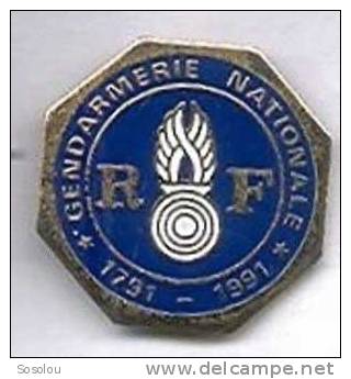 Gendarmerie National, 1791 / 1991 R.F. - Police