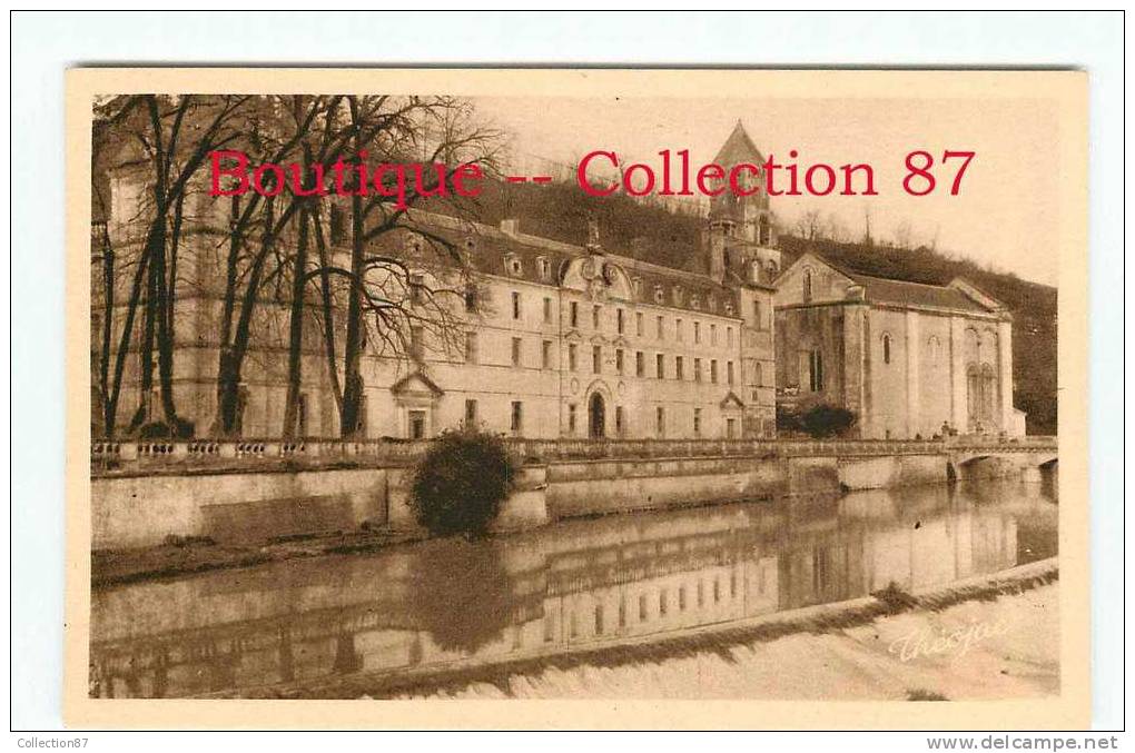 24 - BRANTOME - L'ABBAYE - DOS VISIBLE - Brantome