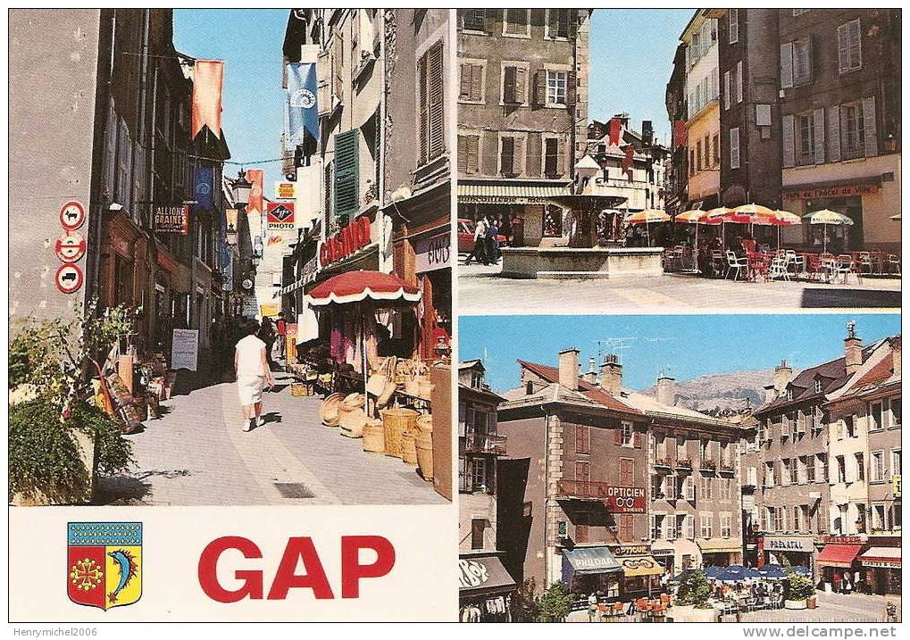 Gap , La Zone Piétonne , Casino, Ed Des Alpes - Gap