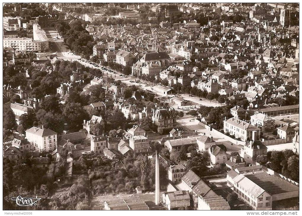 Troyes Vue Aérienne, Ed Combier, Du Bvd Victor Hugo - Troyes