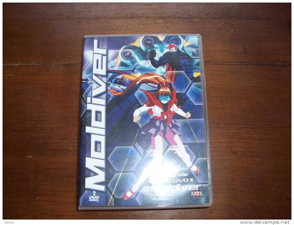 MOLDIVER     L' INTEGRALE EN 2 DVD   °°   6 EPISODES - Manga