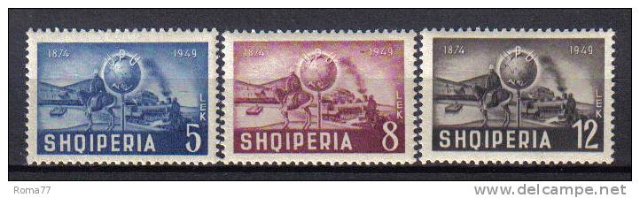 SS1802 - ALBANIA  , Serie N. 421/423  *** - Albania