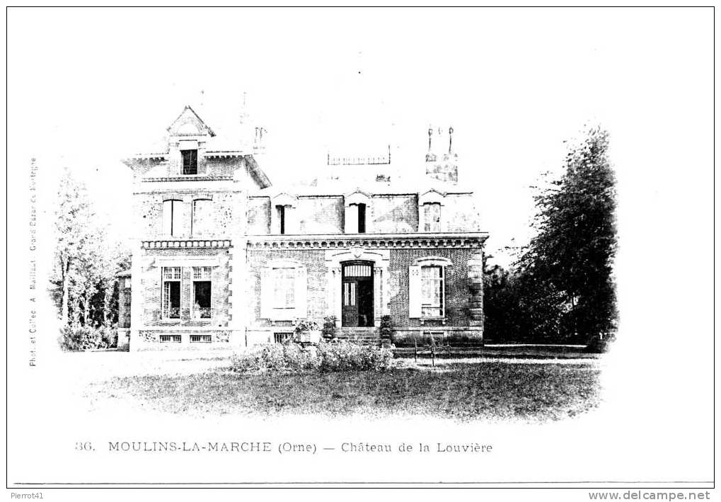 Château De La Louvière - Moulins La Marche