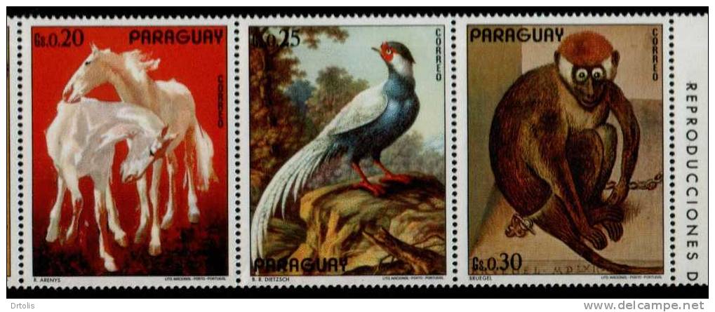 BIRDS / ANIMALS / WILDLIFE / PAINTING / 5 MNH STAMPS / 3 SCANS  . - Cygnes