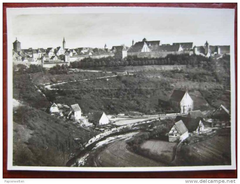 Rothenburg - Blick Von Alten Burg - Rothenburg O. D. Tauber