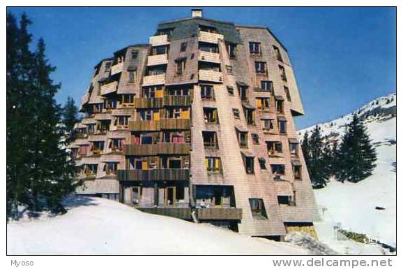 74 AVORIAZ 1800m Hotel Des Dromonts (J Labro, JJ Orsoni, JM Roques Architectes) - Avoriaz