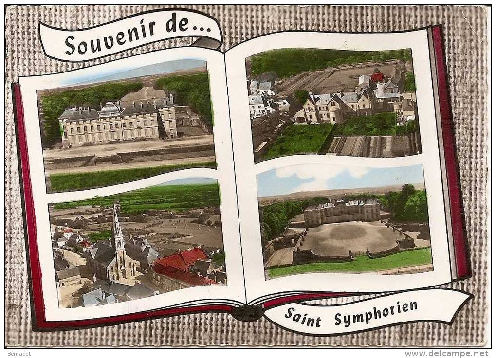 SAINT SYMPHORIEN .. CHATEAU DE SOURCHES .. L'ISODIERE .. L'EGLISE - Altri & Non Classificati